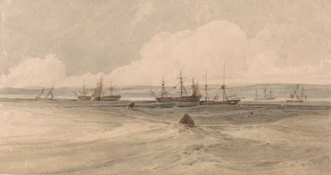 Uitzicht op Sheerness