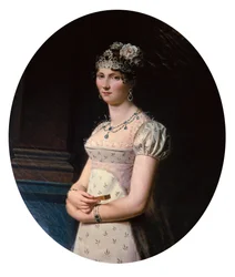 Portret van Stephanie de Beauharnais