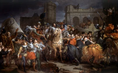 Intocht van Hendrik IV in Parijs, 22 maart 1594