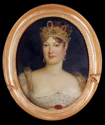 Medailonportret van Keizerin Marie-Louise