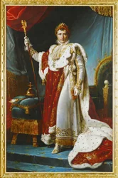 Napoleon I in kroningsgewaden