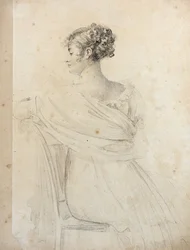 Portret van Madame Récamier