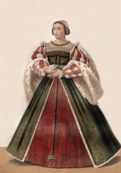 Eleonore van Oostenrijk (litho)