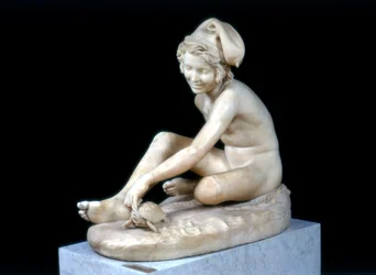 Napolitaanse visser die met een schildpad speelt, 1833