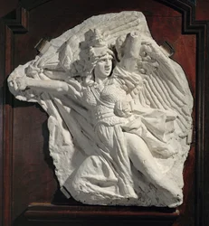 De geest van vrijheid (gips)