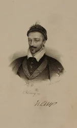 Koning Henri III (1551-89) van Frankrijk