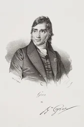 Portret van de kunstenaar Antoine-Jean Gros