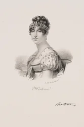 Portret van koningin Hortense Eugénie Cécile de Beauharnais