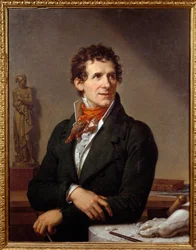 Portret van de beeldhouwer Antonio Canova (1757-1822)