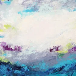 Dromerig abstract landschap