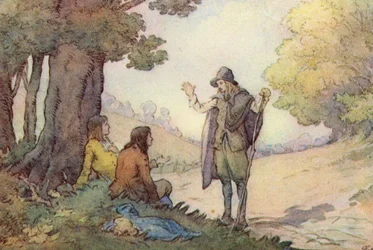 Illustratie voor The Scholar-Gipsy door Matthew Arnold