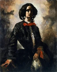 Portret van jonge Engelse vrouw