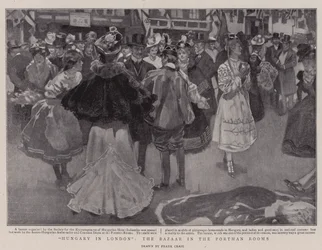 Hongarije in Londen, de Bazaar in de Portman Rooms