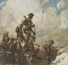 Door de sappen naar Pozieres, c.1918