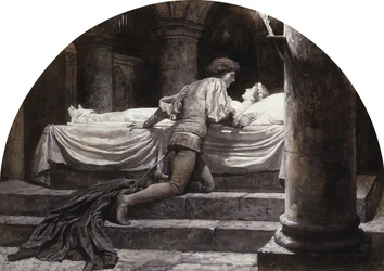 Scènes uit Romeo en Julia: Het graf