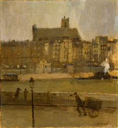 Quai de la Seine, kerk St. Gervais
