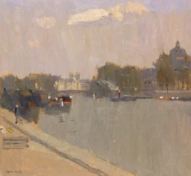 De Seine in Parijs L