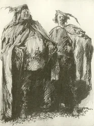 Sir John Falstaff en Pistol