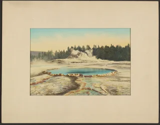 Kasteelput en kasteelgeiser