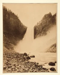 Grote watervallen van de Yellowstone, 360 voet
