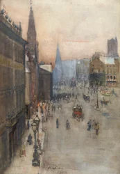 Straatscène, 1894