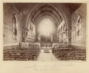 [Interieur van een kerk]