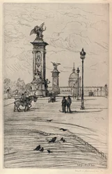 De Pont Alexandre III, 1915