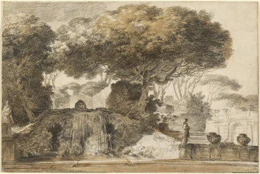 Park van een Italiaanse Villa