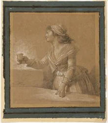 Portret van Marie-Gabrielle Capet