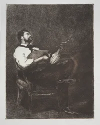 Gitaarspeler, 1861