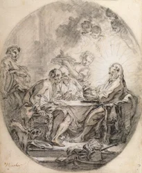 Boucher - Emmaüsgangers, jaren 1750-1760