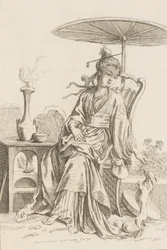 Chinese dame, 1738-45