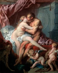 Herakles en Omphale, 18e eeuw