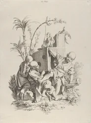 Gezicht, 1720-70