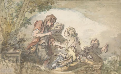De waarzegster, 18e eeuw