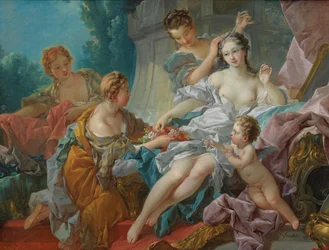 Het toilet van Venus, 1746