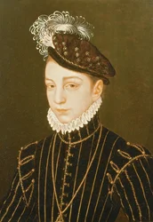 Portret van Karel IX