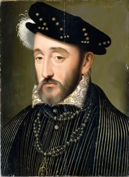 Portret van koning Hendrik II van Frankrijk 1519-1559, 1547