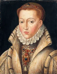 Portret van een dame, voorheen geïdentificeerd als Lady Jane Grey