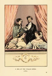Een loge bij de Italiaanse Opera