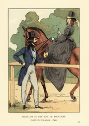 Hoog leven in het Bois de Boulogne, L