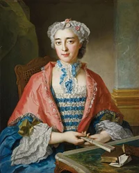 Portret van een dame
























"