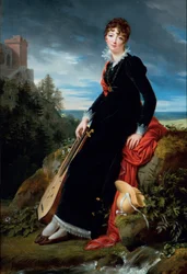 Portret van gravin Katarzyna Joanna Gabrielle Starzenska (1782-1862).