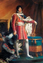 Portret van Joachim Murat, koning van Napels en van de Twee Siciliën, door François Gérard.