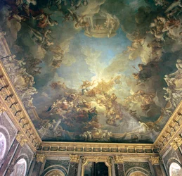 Plafond van de Salon de Hercule in Versailles, 18e eeuw