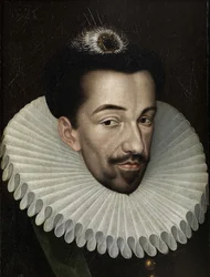 Portret van Hendrik III van Frankrijk, koning van Polen en groothertog van Litouwen, 1580s