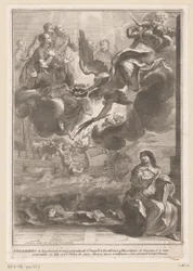 Visioen van de heilige Theresa met daarin de verdrinkingsdood van Ignatius van Azevedo