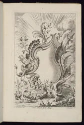 Cartouche met Draak, Livre de Cartouches à divers usages (Boek van Cartouches voor Verschillende Gebruiken)