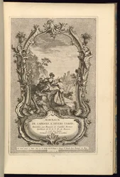 Ontwerp voor Cartouche met Grote en Kleine Compartimenten