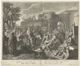 Intocht van Christus in Jeruzalem